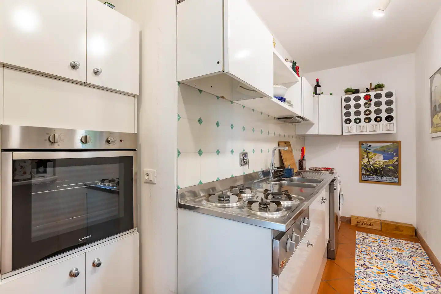 interno suite imperiale liguria imperia villa casa rossa cucina accessoriata 1